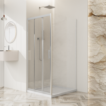 Душевой уголок BELBAGNO UNO-195-AF-31-90-C-NERO
